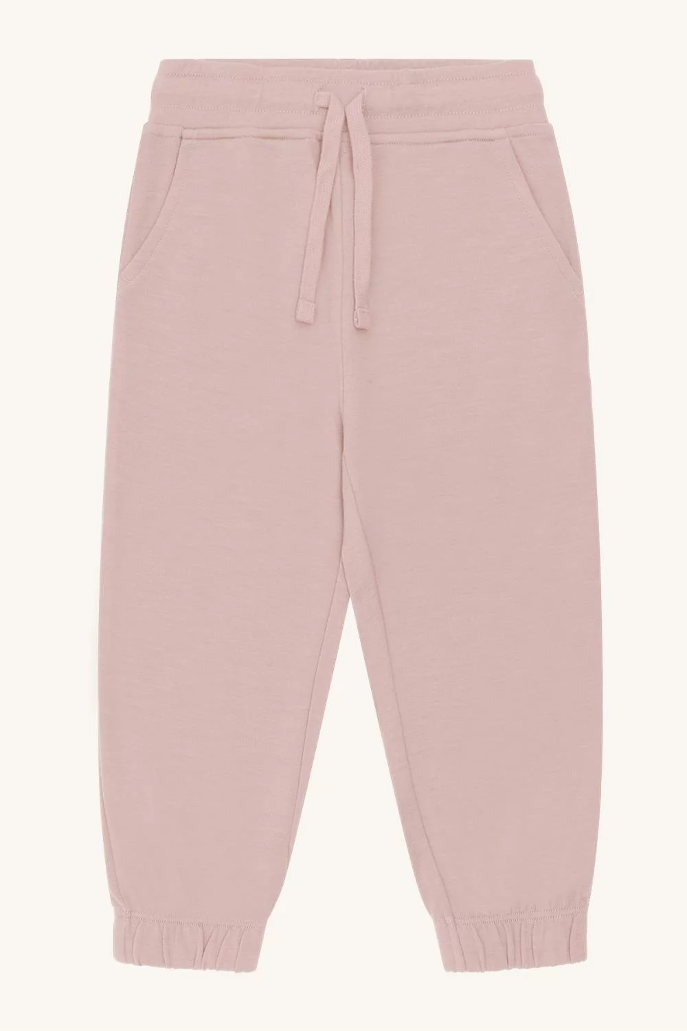 Hust and claire joggebukse | ull/bambus | rosa