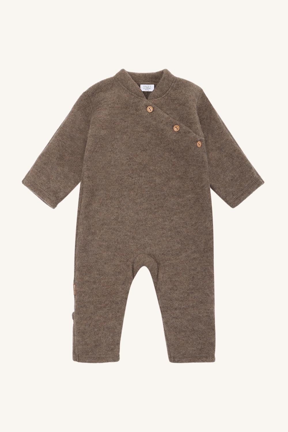 Hust and Claire ullfleece dress | brun