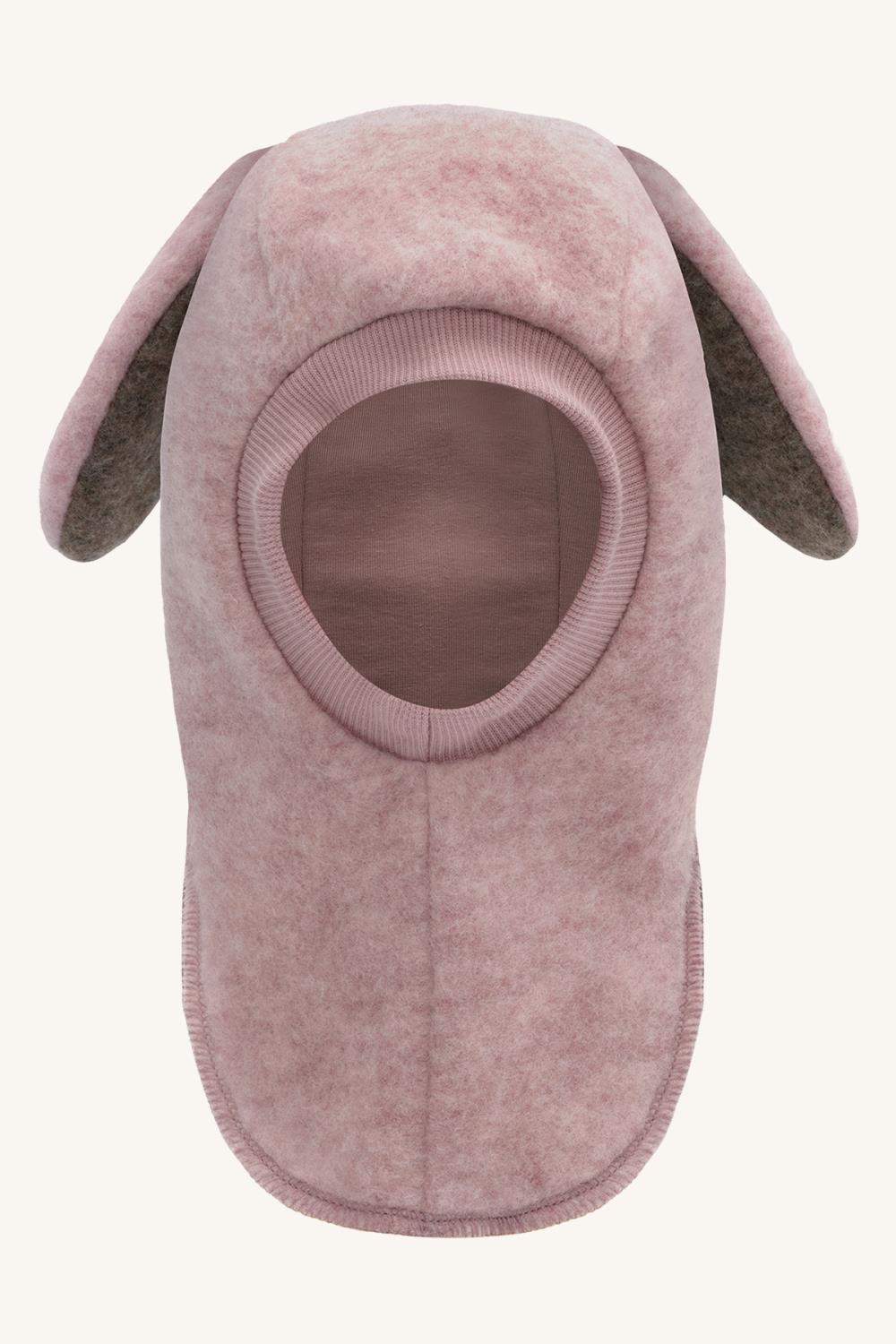 Hust and Claire ullfleece balaclava | rosa