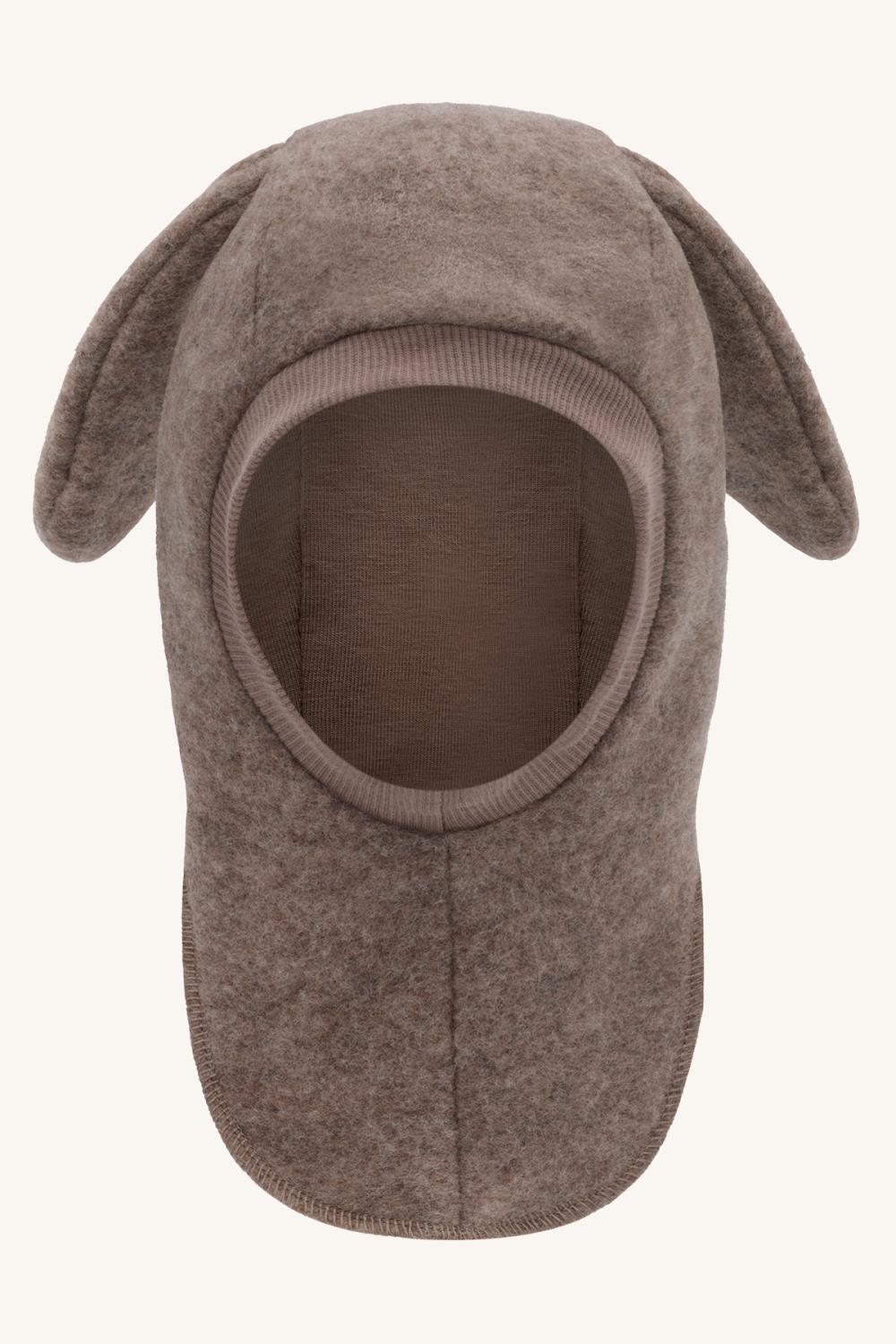 Hust and Claire ullfleece balaclava | brun