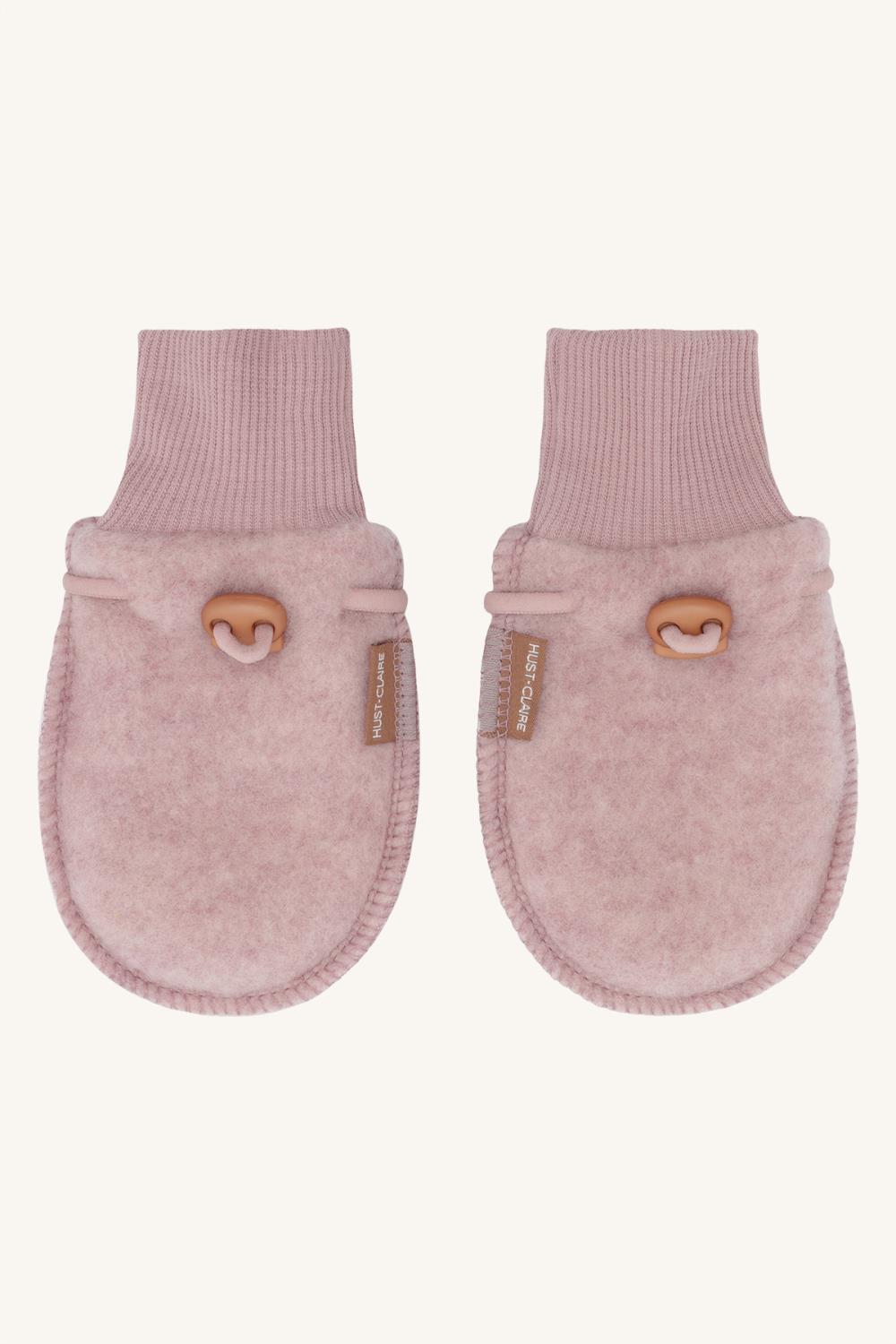 Hust and Claire ullfleece votter | rosa