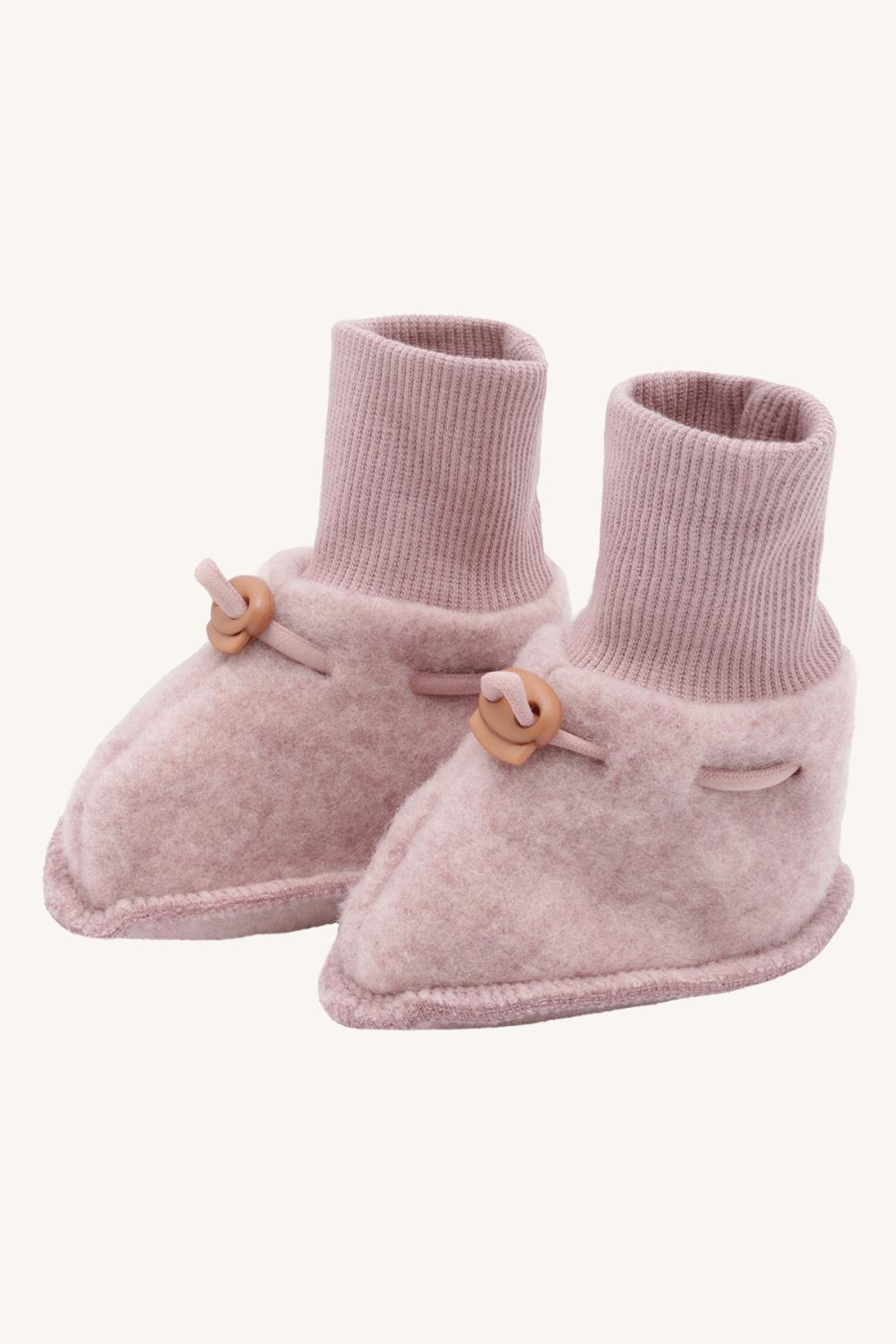 Hust and Claire ullfleece tøfler | rosa