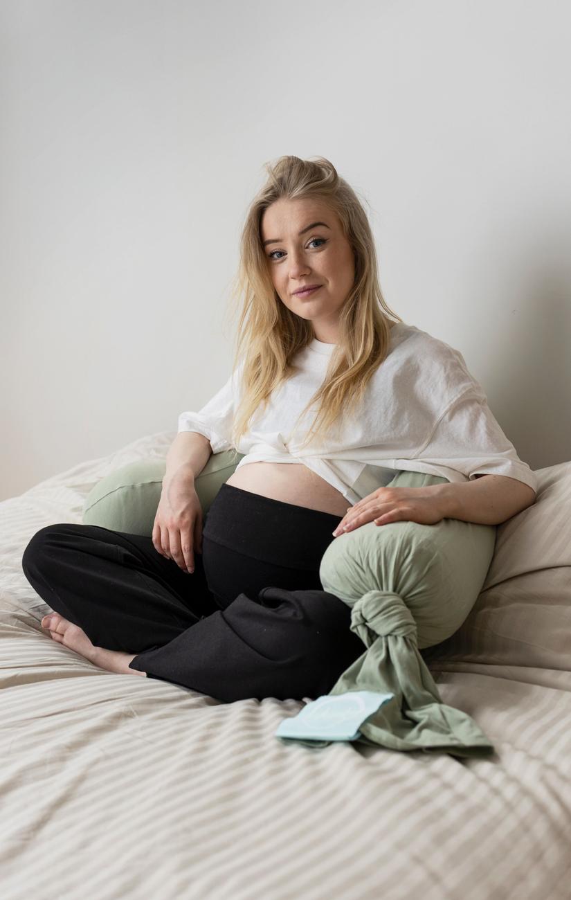 Najell gravid / amme pute | fog green