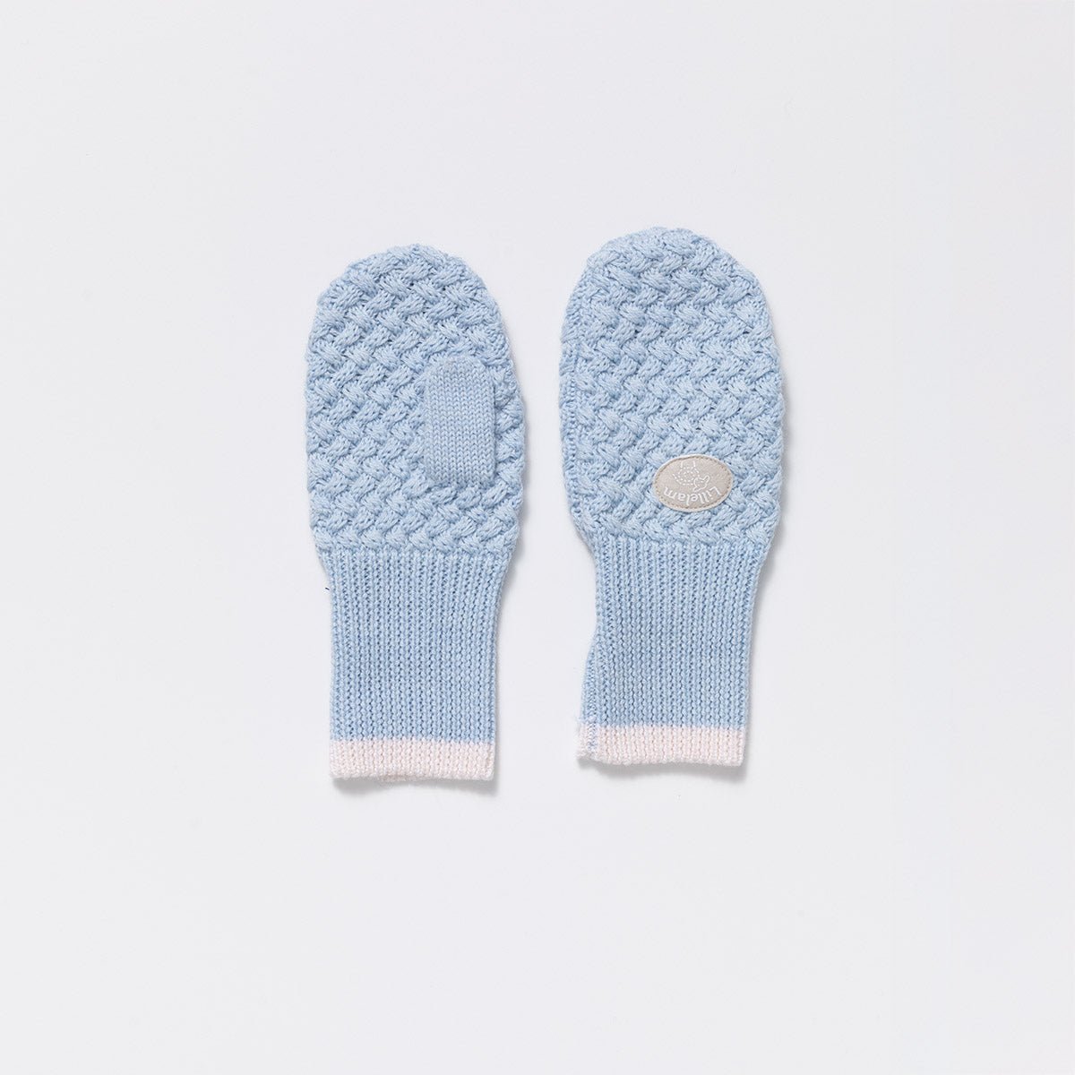 Lillelam ullvotter | himmelblå