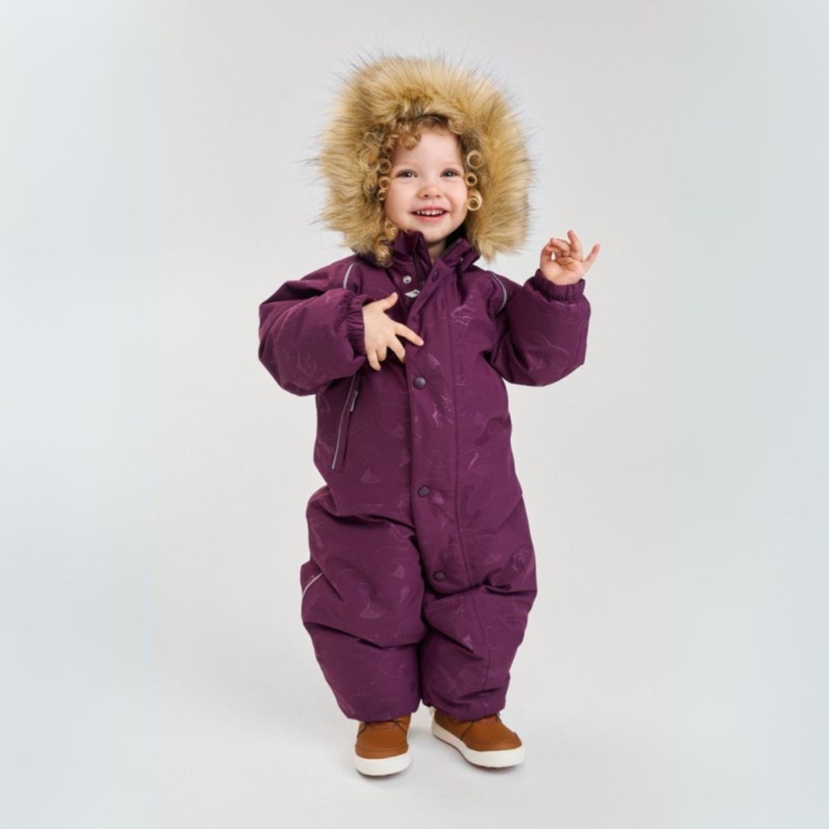 Reima vinterdress Aapua | lilla