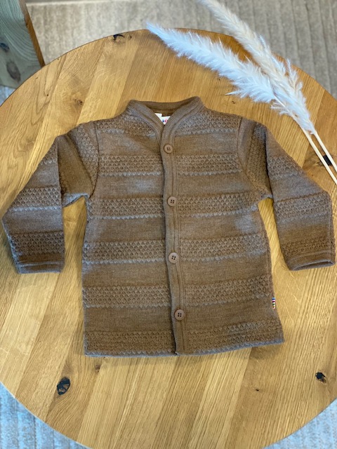 Joha cardigan | merinoull | brun