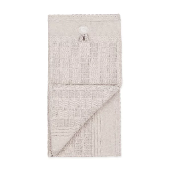 Lillelam classic ullpledd | lys beige