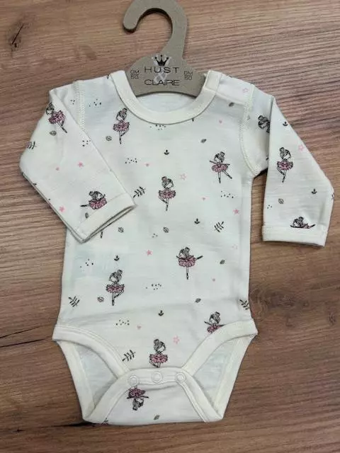 Hust and claire body | ull/bambus | kremhvit ballerina