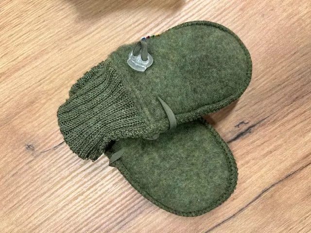 Joha ullfleece votter | grønn