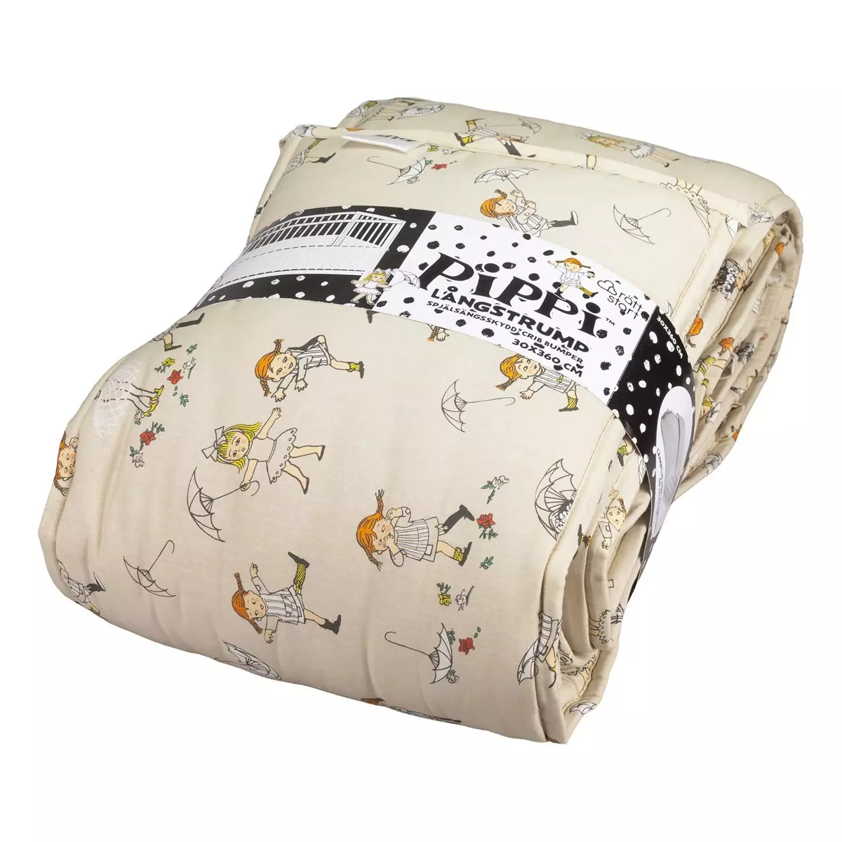 Sengekant Pippi Langstrømpe