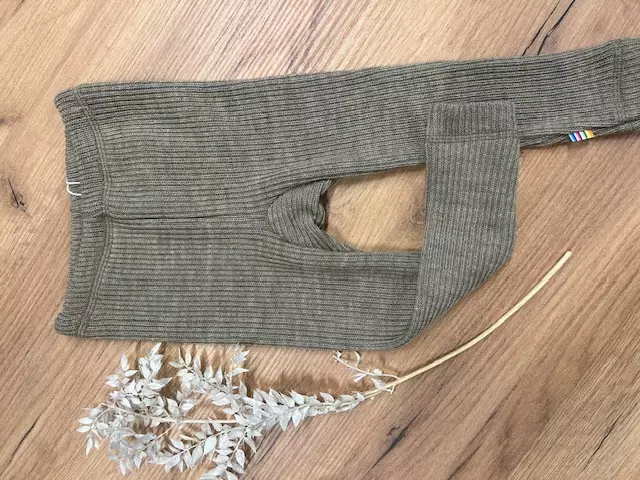 Joha ribbestikket bukse | merinoull | mellombrun