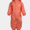 Kattnakken baby helårsregndress Dugg | stokkrose