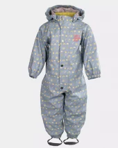 Kattnakken baby helårsregndress Dugg | mjuk blå