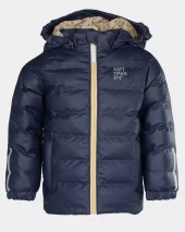 Kattnakken boble regnjakke Dis | Marine