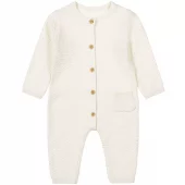 Dirkje strikket heldress | kremhvit