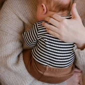 Dirkje body | blå striper