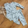 Joha leggings, bambus | blå traktor