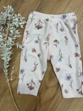 Joha leggings, bambus | rosa blomster