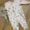 Joha heldress, bambus | rosa blomster