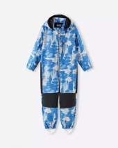 Reima Nurmes softshell dress | blå/beige