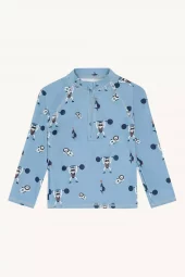 Hust and Claire UV genser | blå muskelmann