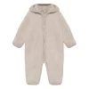 Huttelihut heldress i ullfleece | camel melange