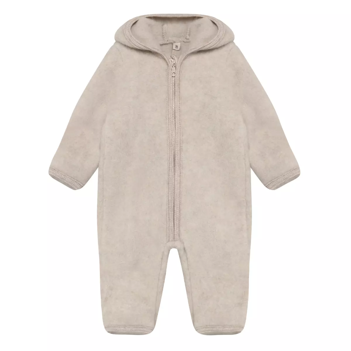 Huttelihut heldress i ullfleece | camel melange