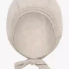 Huttelihut hjelmlue i ullfleece | camel melange