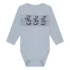 Hust and Claire body | ull/bambus | blå teddy