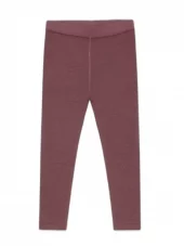 Hust and Claire leggings | ull/bambus | mellomrosa