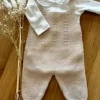 Wedoble ull sparkebukse | beige