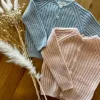 Wedoble strikket ull jakke | rosa