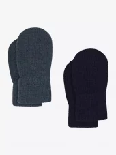 CeLaVi 2 pk babyvotter ull | blå