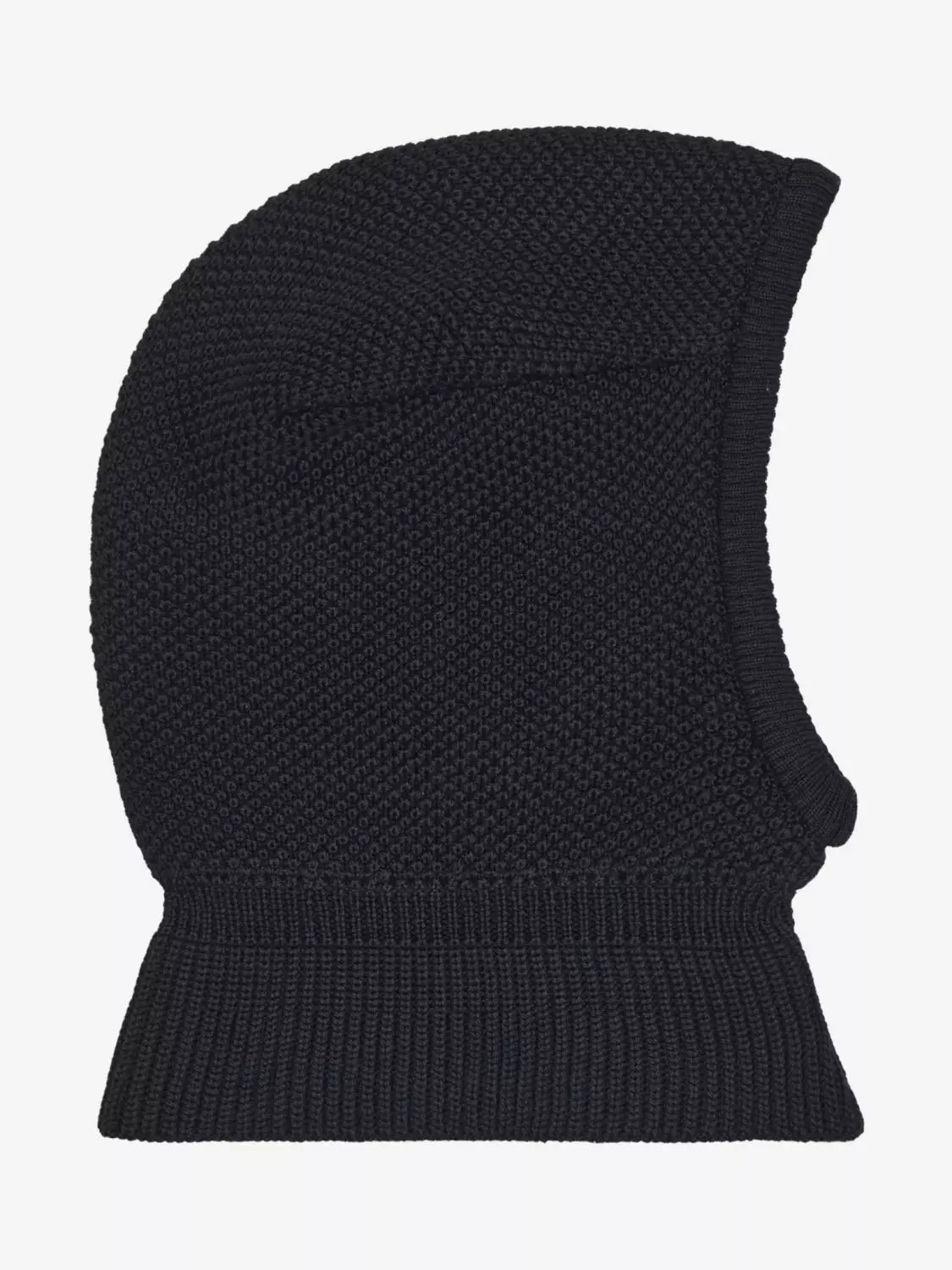 Huttelihut perlestrikket ullbalaclava | marineblå | med vindstopper