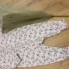 Joha bambus pysj, heldress | rosa blomster