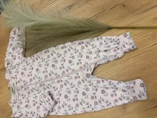 Joha bambus pysj, heldress | rosa blomster