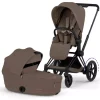 Cybex E-priam | 2026 mod | matt black/ coconut brown