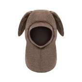 Hust and Claire balaclava | ullfleece | brun