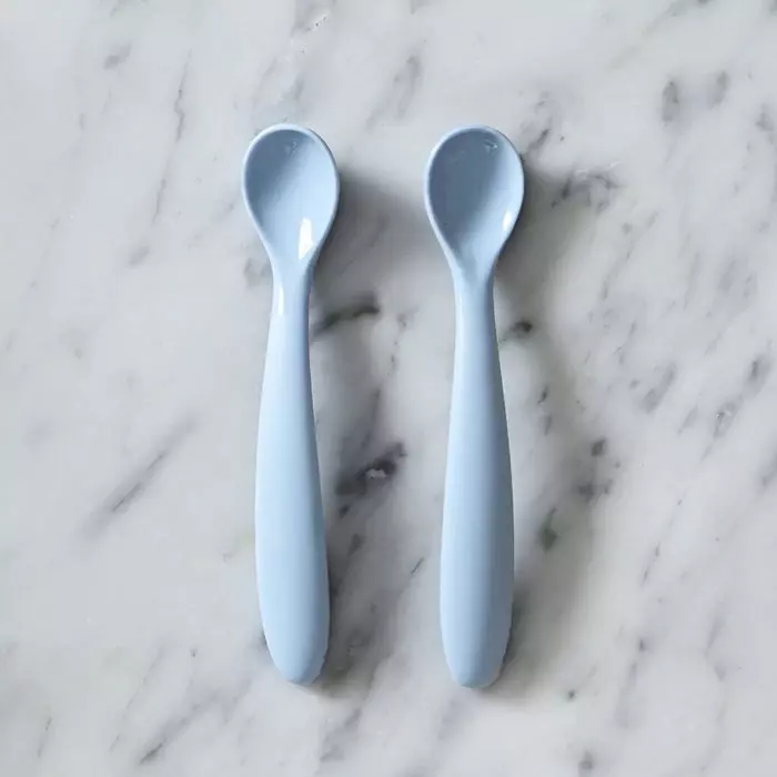 Jack o juno feeding spoons pale blue
