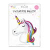 Pop Unicorn Ballong 84x61cm