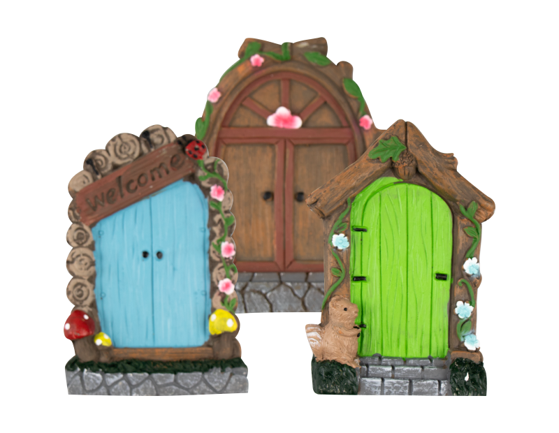 Fairy Garden Door 15x10x3cm Div.Typer