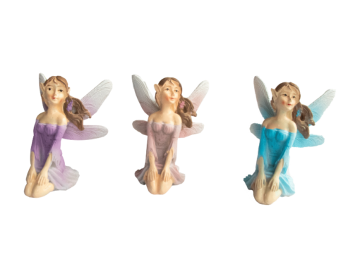 Fairy Garden Fairy 7cm Div.Farger