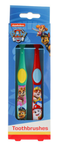 Nickelodeon Paw Patrol Toothbrush 2pk 3+