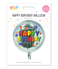 Happy Birthday Foil Balloon 45cm