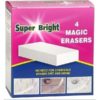 Super Bright Magic Eraser 4pk