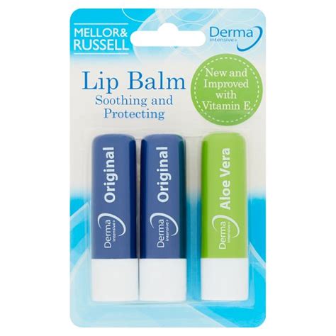 Derma Intensive Lip Balm 3pk