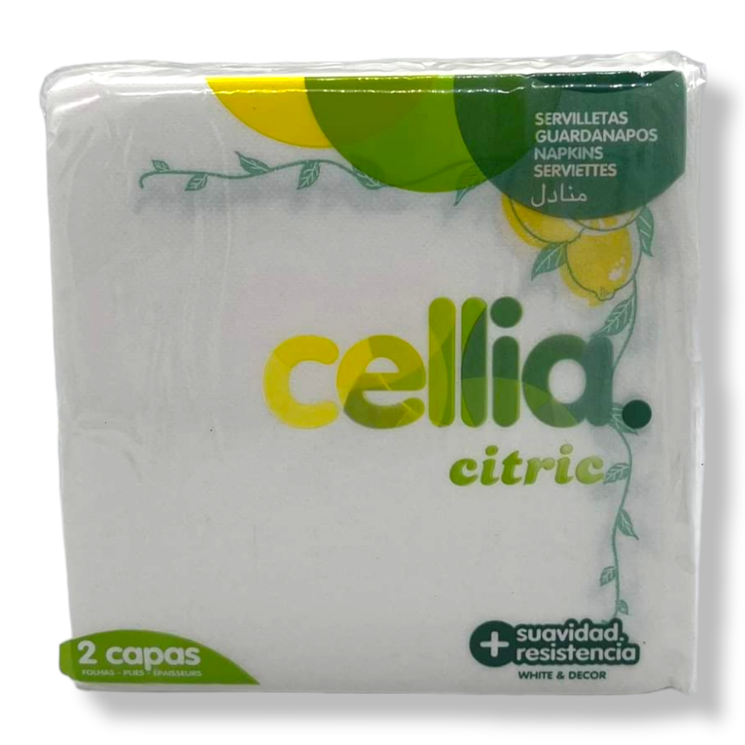 Cellia Lemon Servietter 33x33cm