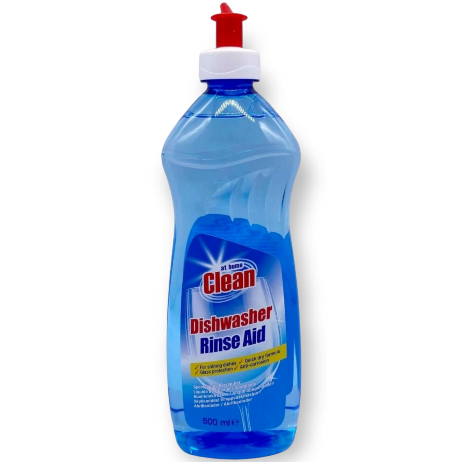 At Home Clean Dishwasher Rinse Aid 500ml
