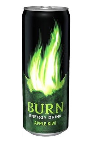 Burn Apple Kiwi Engergy Drink 250ml