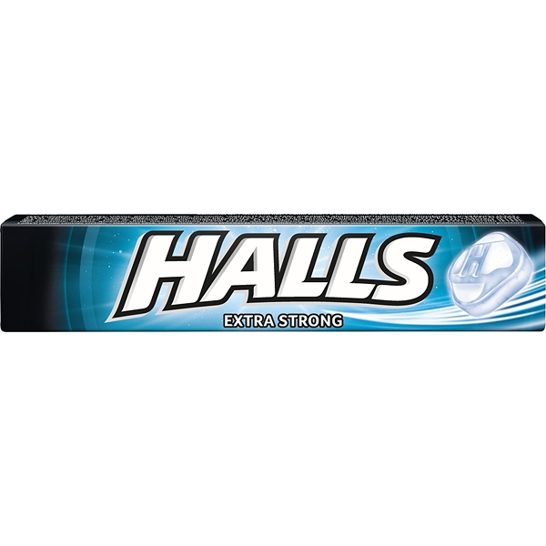 Halls Extra Strong Mint 33,5g